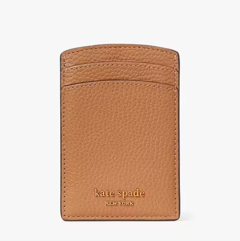 Kate Spade Veronica Tan Leather Card Holder